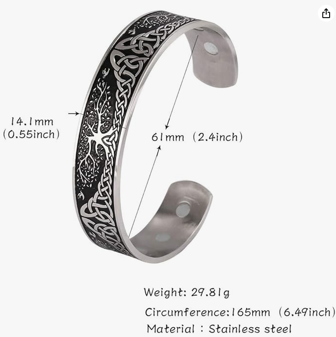 Tree of Life Bracelet Cuff