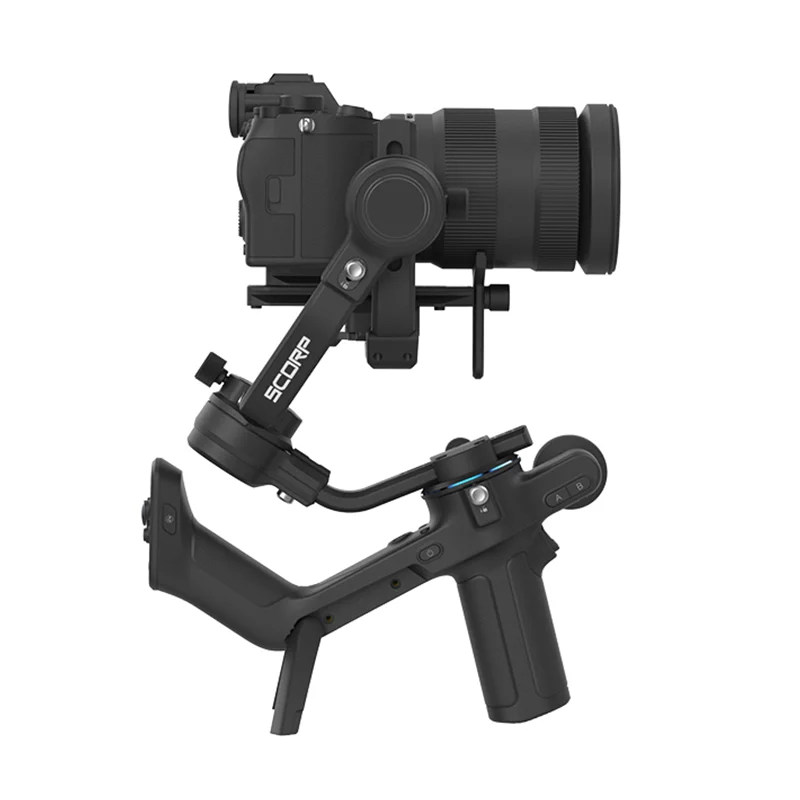FeiyuTech Official Feiyu SCORP-C 3-Axis Handheld Gimbal Stabilizer Handle Grip for DSLR Camera Sony/Canon/Nikon with 2.5kg Load