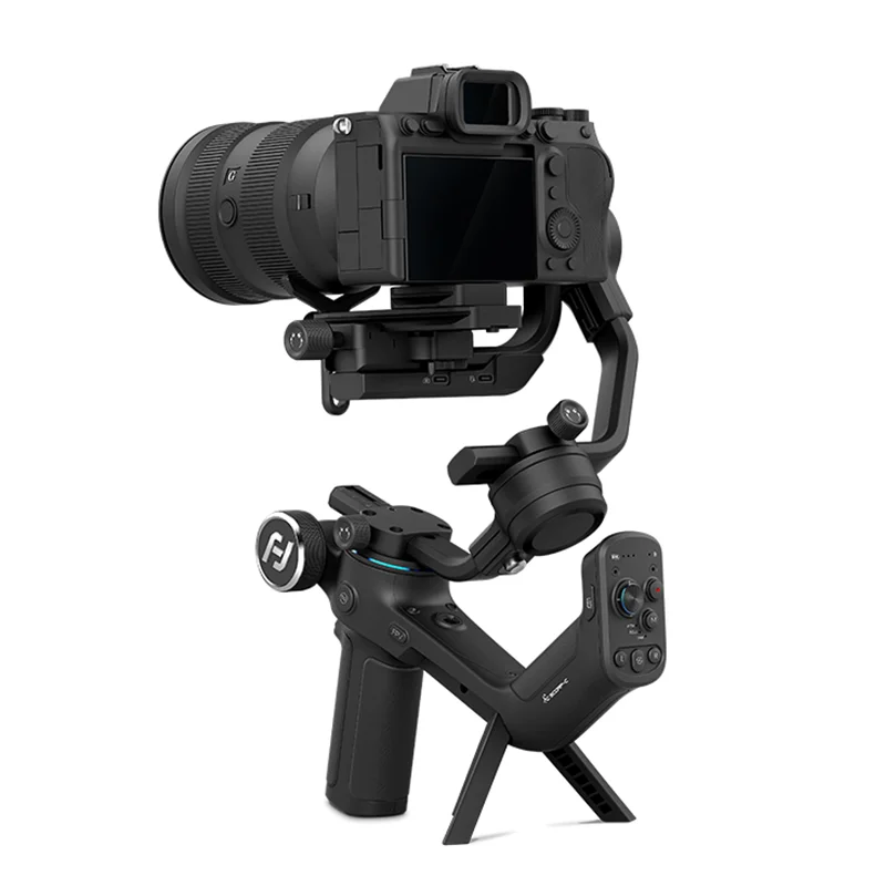 FeiyuTech Official Feiyu SCORP-C 3-Axis Handheld Gimbal Stabilizer Handle Grip for DSLR Camera Sony/Canon/Nikon with 2.5kg Load