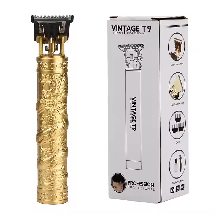 Cheap Price Vintage Golden Dragon Hair Clipper Professional Beard Trimmer
