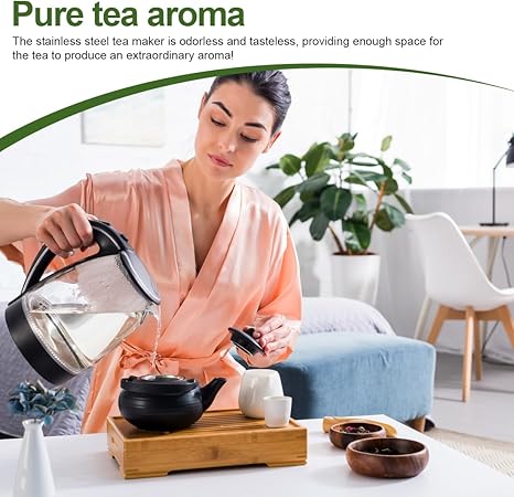 1Pc Heart Shaped Tea Strainer with Chain Stainless Steel Tea Infuser Loose Tea Spice Filter Diffuser Teaware Silver