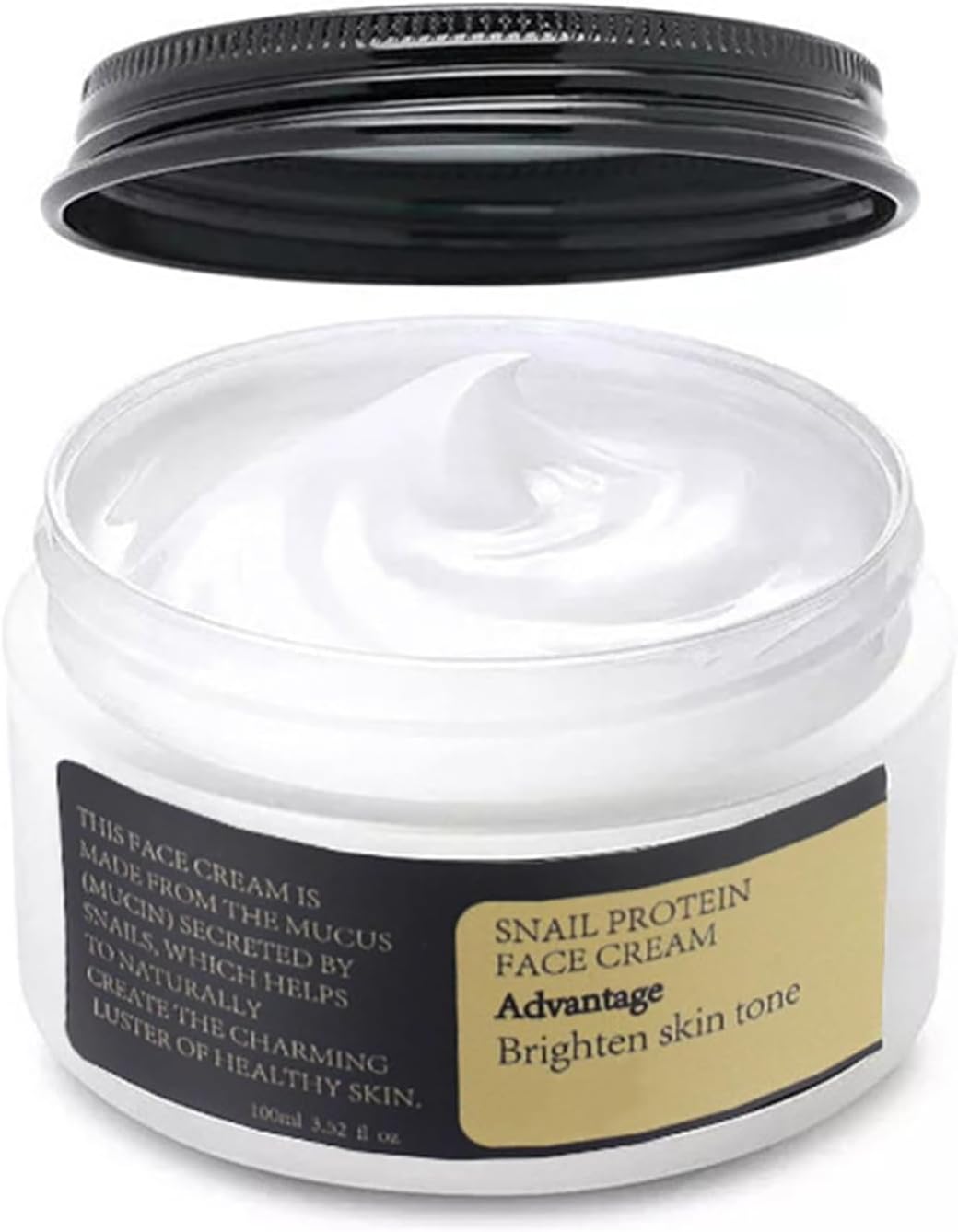 Snail Mucin Essence, Snail Face Cream, Anti Wrinkle Face Cream, Hydrating Hyaluronic Acid Serum for Face Skin Care, Day & Night Face Cream with Brightening & Lifting & Anti Wrinkle