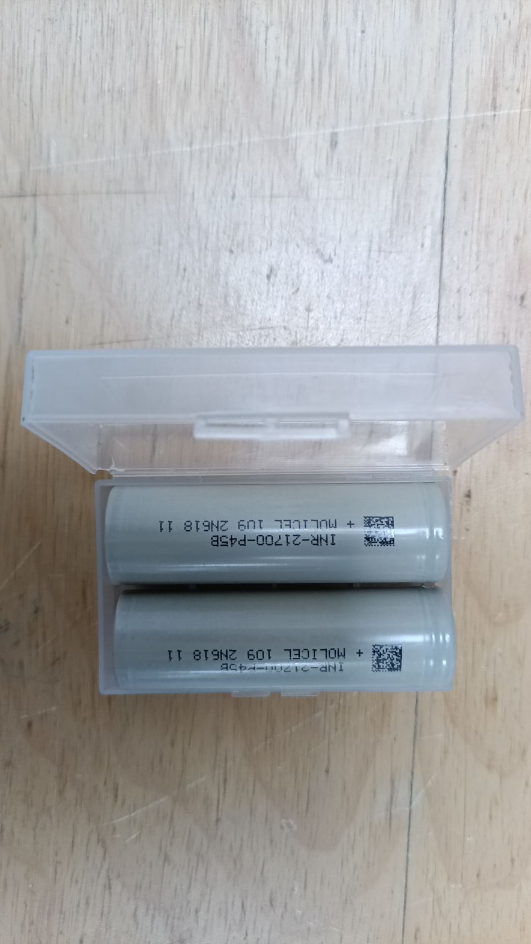 Molicel P45B 4500 mAh 45A 2I700 Double High Amp Flat Top Rechargable Battery Ultra-High Power High Speed Charging Perfect for Micro-mobility, Home Appliances No Nicotine