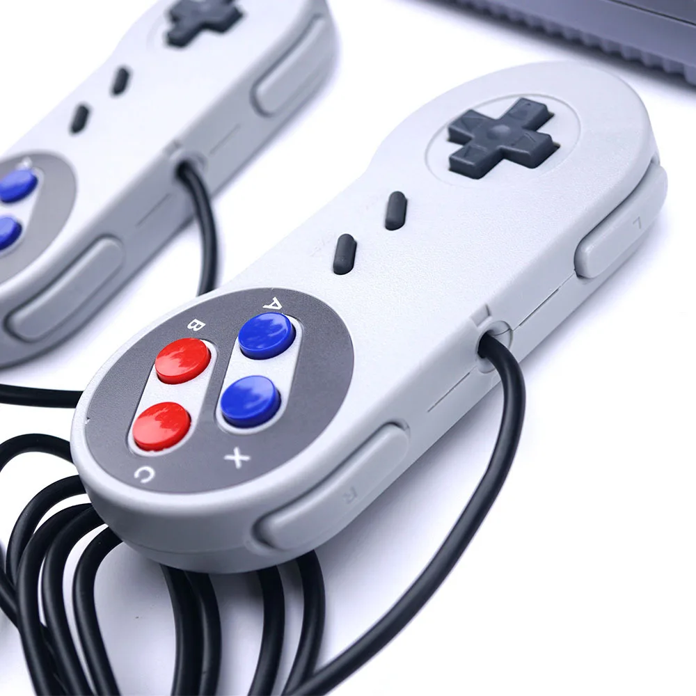 NEW HD Retro Game Console with TF Card Slot for Snes For Sega Megadrive Support Save & Load with 128 Different Games For Snes