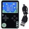 Fockety Handheld Game Console, 2.4inch Screen 500mAh Rechargeable Battery Portable Game Console, Multiple Games, Retro Mini Game Console Machine, Retro Video Game Console Present for Kids Adults(2#)