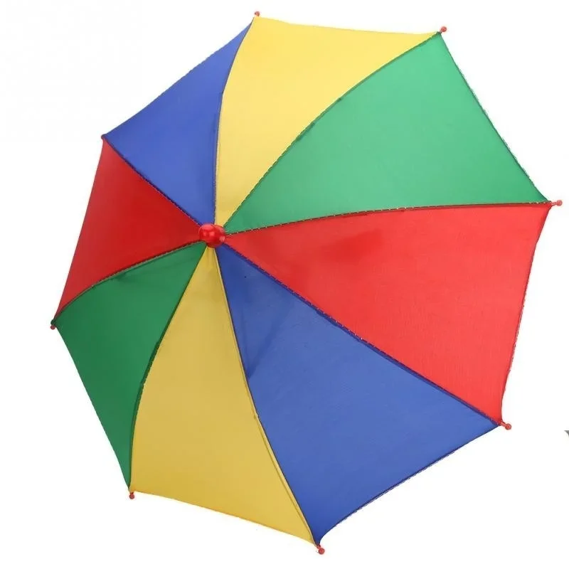 Children Outdoor Creative Sunshine Umbrella Foldable Windproof  Fishing Hiking Beach Camping Sun Protecto Head Hats