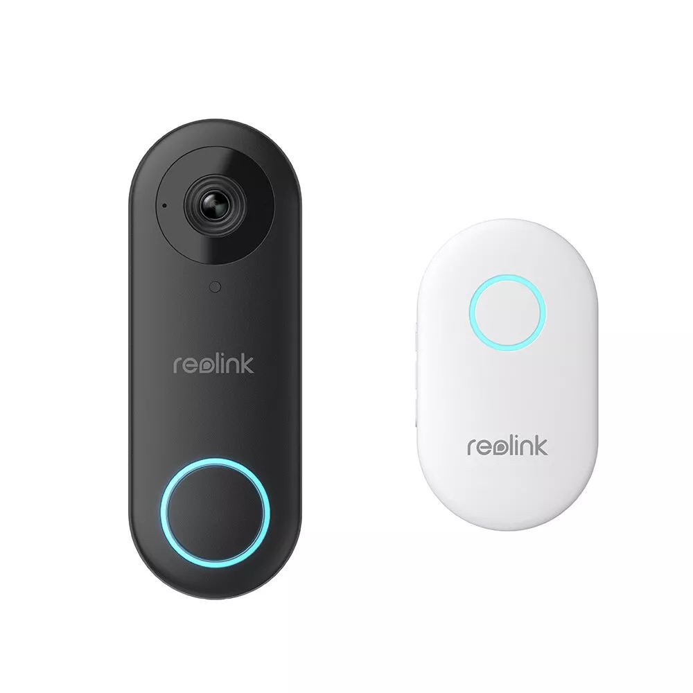 Reolink Video Doorbell PoE Wired Smart 2K+ 5MP Person Detection 2-Way Audio