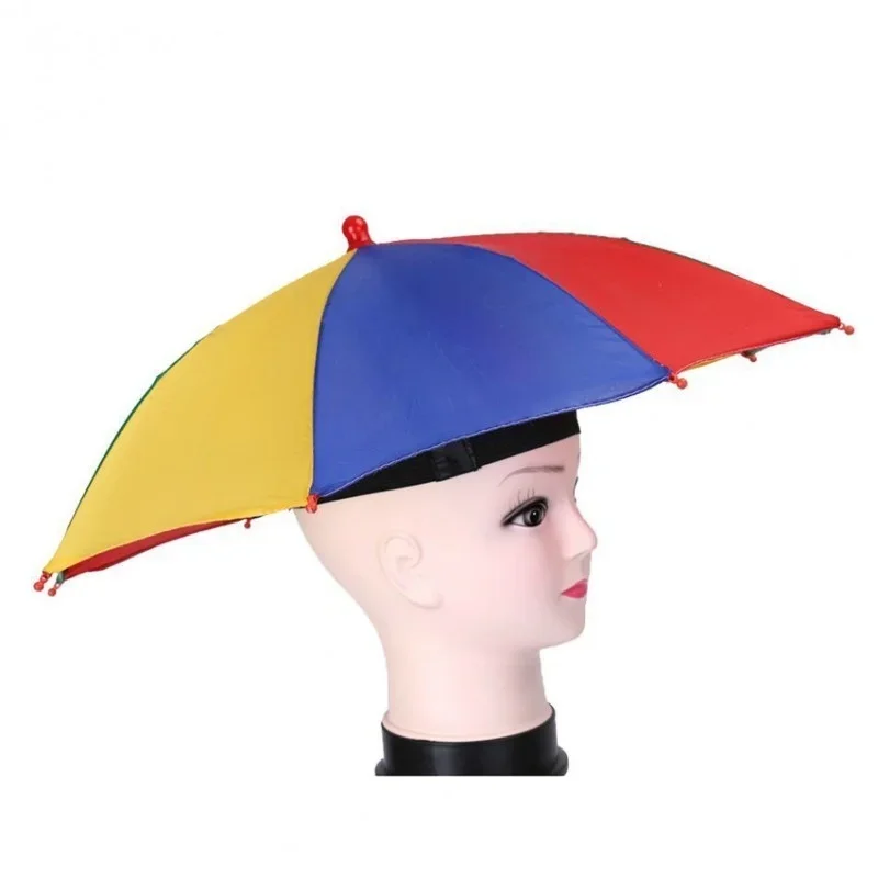 Children Outdoor Creative Sunshine Umbrella Foldable Windproof  Fishing Hiking Beach Camping Sun Protecto Head Hats