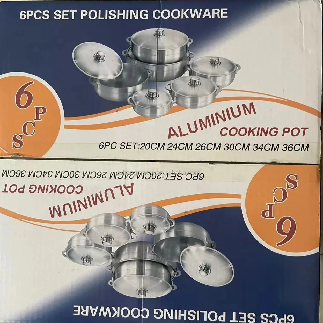 20-24-26-30-34-36cm Kitchen Utensils  Die Cast Casserole Large Capacity Cookware Sets With Lid  Soup  Pot Set Aluminum Pot