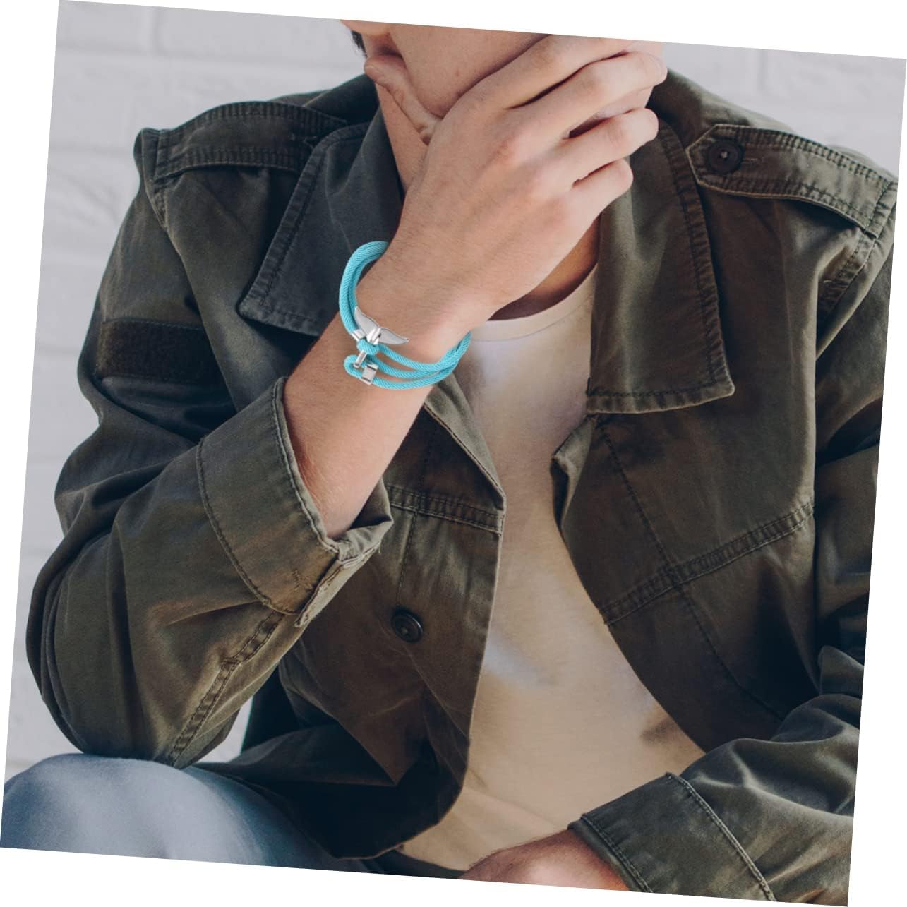 VALICLUD 3 Pcs Whale Tail Bracelet Couple Wrist Wraps Daily Wearing Accessory Line Bracelet Rope Cuff Bracelet Hand Ornament Bracelets Stylish Bracelet Silica Gel Jewelry Lovers Do Not Fade