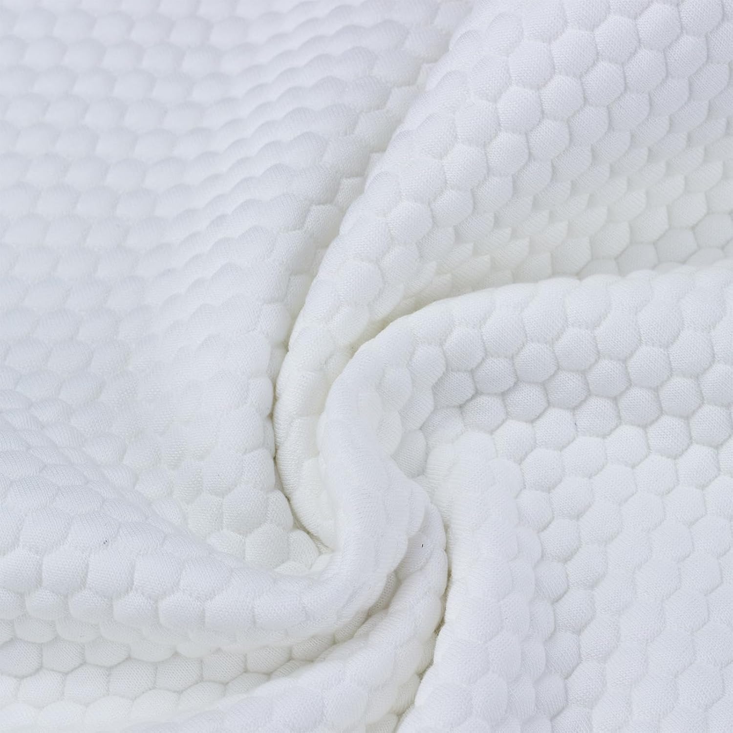 Talatex Premium Tencel Pillow Cases Set Of 2, Breathable Ultra Soft Pillow Cover With Zipper, Double Sided Silent Pillow Protectors, White, Standard