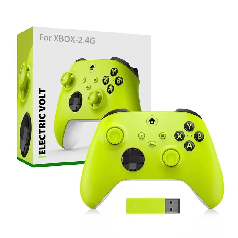 NEW 2.4G Wireless Game Controller For Xbox one Series X/S Console Joysticks With 2.4G Adapter Receiver For Windows PC Gamepad