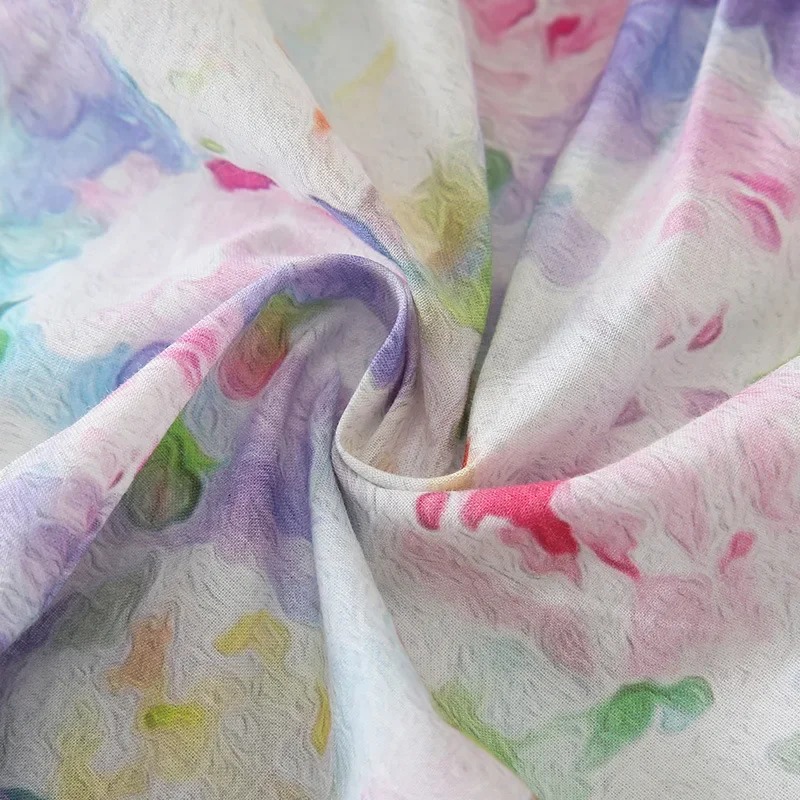 Summer Style Girls Dress Tank Design 2024 Forest Wind Baby Ruffle Edge Princess Dress Children's Wear Daily Casual Dress