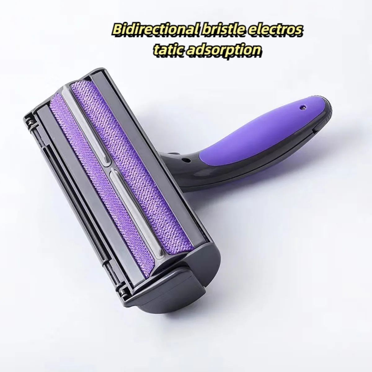 Cross border pet roller hair remover with light, hair removal brush, hair sticking device, hair floating hair cleaner,