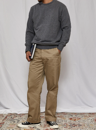 Loopwheel Tubular French Terry Sweatshirt