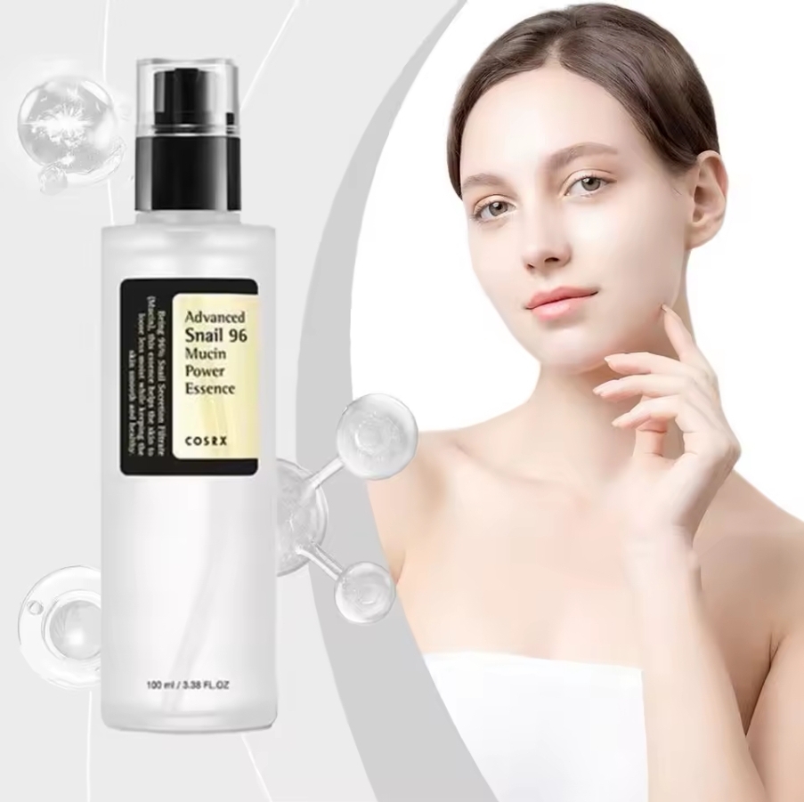 Advanced COSRX Snail Mucin 96% Power Repairing 100 mL Essence, Daily Repair for Dry, Sensitive Skin