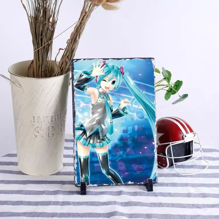 Clear/Black Phone Stand Plastic Display Easel Sublimation Rock/Photo Frame Display Holder