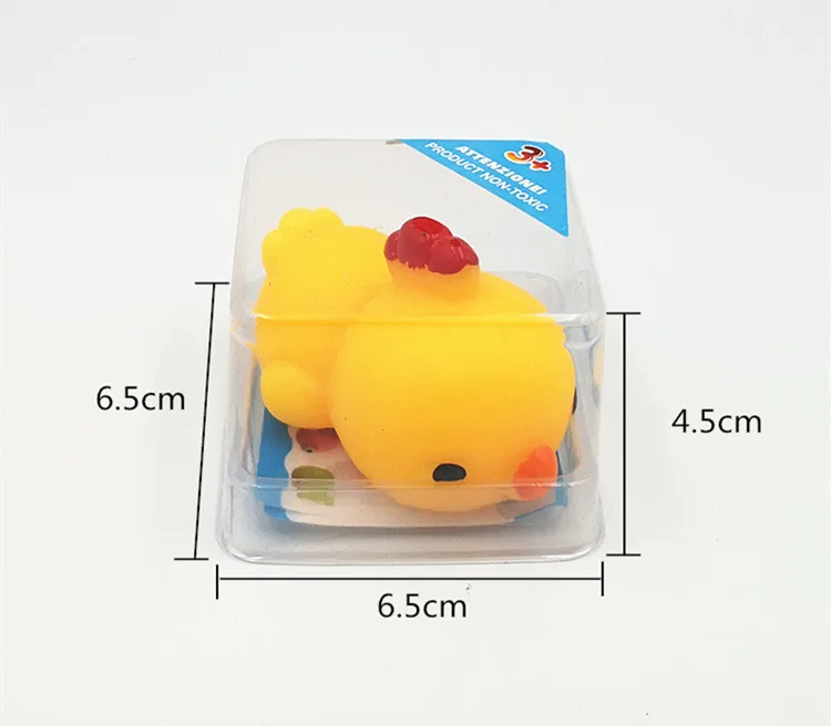 Party Favor Cute Soft Stress Relief Toys Big Size Sensory TPR Squeeze Squishy Animals Mochi Fidget Toys For Kids Adults