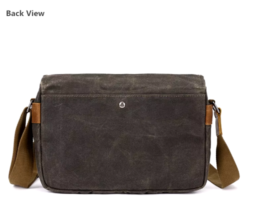 Retro Waterproof Camera Bag Photography Packages Dslr coffee color Shoulder Sling Case for Sony Nikon Canon Canvas Mini Single Messenger