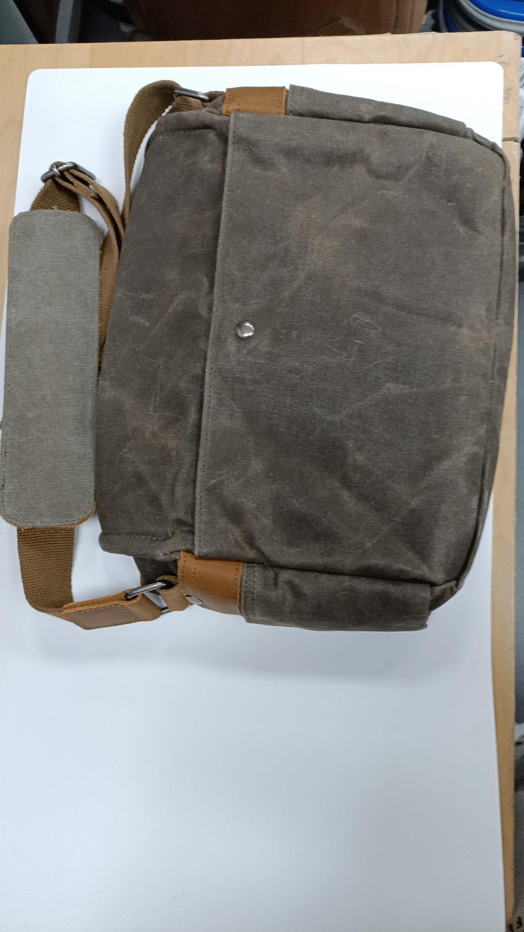 Retro Waterproof Camera Bag Photography Packages Dslr coffee color Shoulder Sling Case for Sony Nikon Canon Canvas Mini Single Messenger