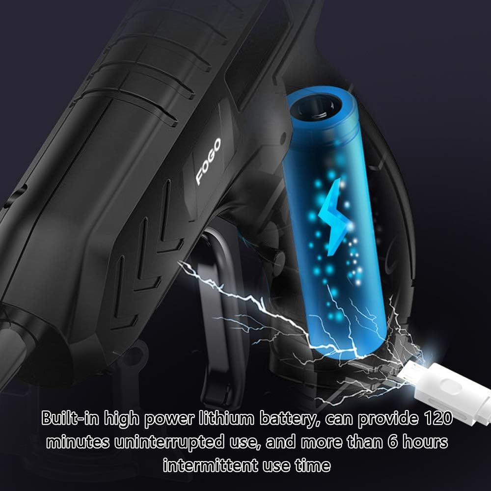 Hanzete Professional Cordless Hot Melt Glue Machine USB Rechargeable Craft DIY Repag Tool Kits with Glue-Stick