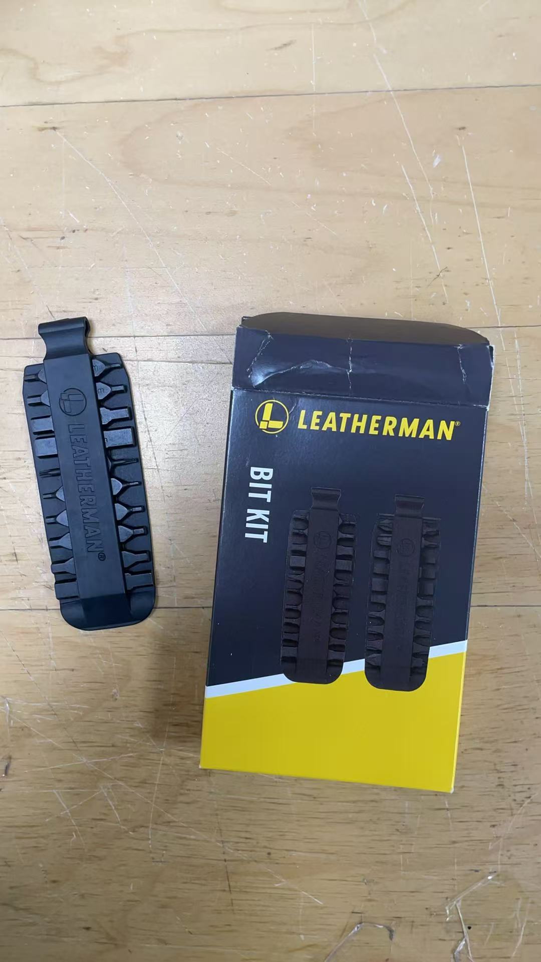 LEATHERMAN - One Set Bit Kit, Double-Ended Screwdriver Bits for Multitools  931014