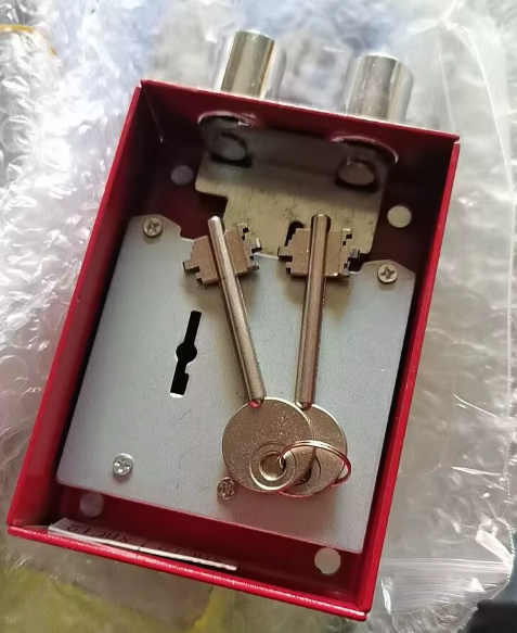 (2pcs= 1 pack)Safe Blade Lock, Small Safe Lock, Cabinet , Password Box Mechanical Lock, Vault 6 Blade Anti-theft