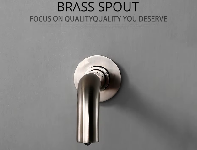 Bagnolux Basin Sink Faucet Bathroom Water Tap Spout Smesiteli Brass Brushed Chrome Vanity Tapware