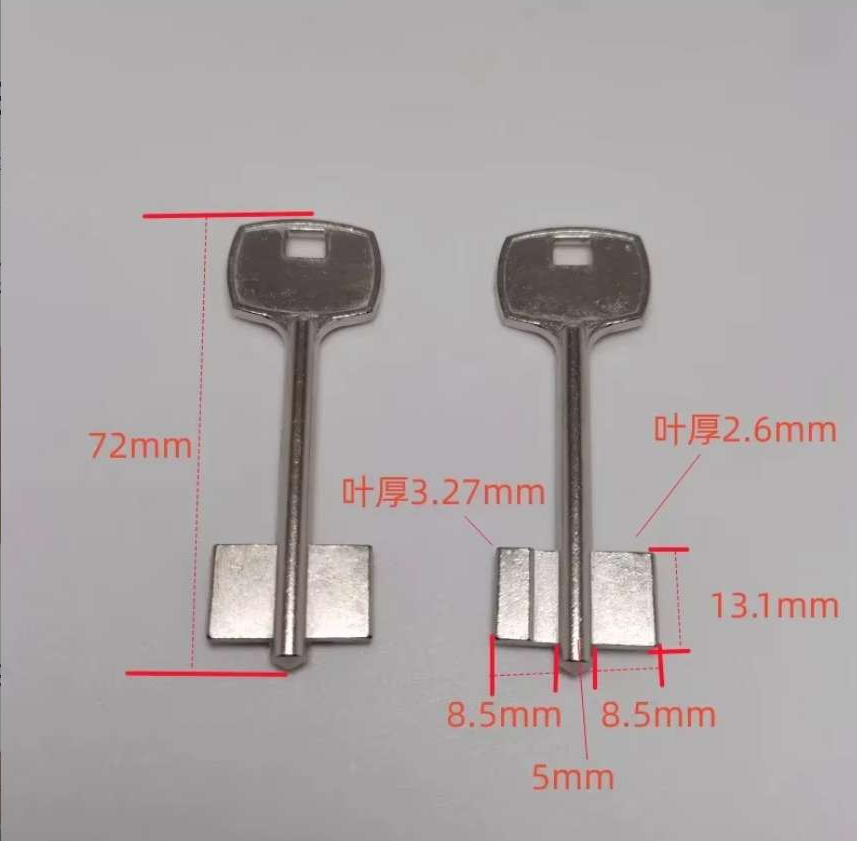 (2pcs= 1 pack)Safe Blade Lock, Small Safe Lock, Cabinet , Password Box Mechanical Lock, Vault 6 Blade Anti-theft