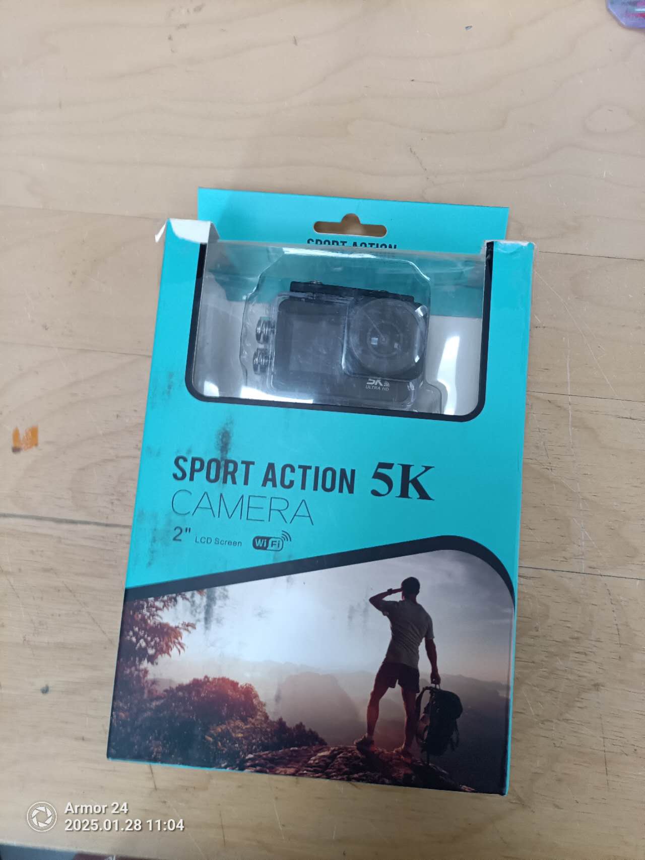 Action Camera, Native 5K 30FPS 20MP,30M Waterproof Underwater Camera,2” LCD Screen,EIS, External Mic,Vlog Camera,Remote Control and Helmet Accessories Kit