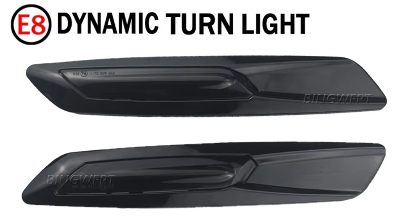 2X LED Sequential Fender Indicator Side Marker Blinker Turn Signal Lights For BMW 5 Series F10 F11 528i 528iX 535i 2011-2013