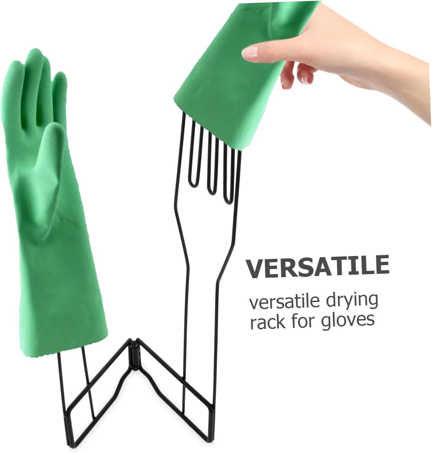LABRIMP Glove Clothes Airer Holder for Dish Gloves Glove Drying Holder Kitchen Organisation Towel Stand Hanging Glove Holder Clothes Rack for Kitchen Gloves