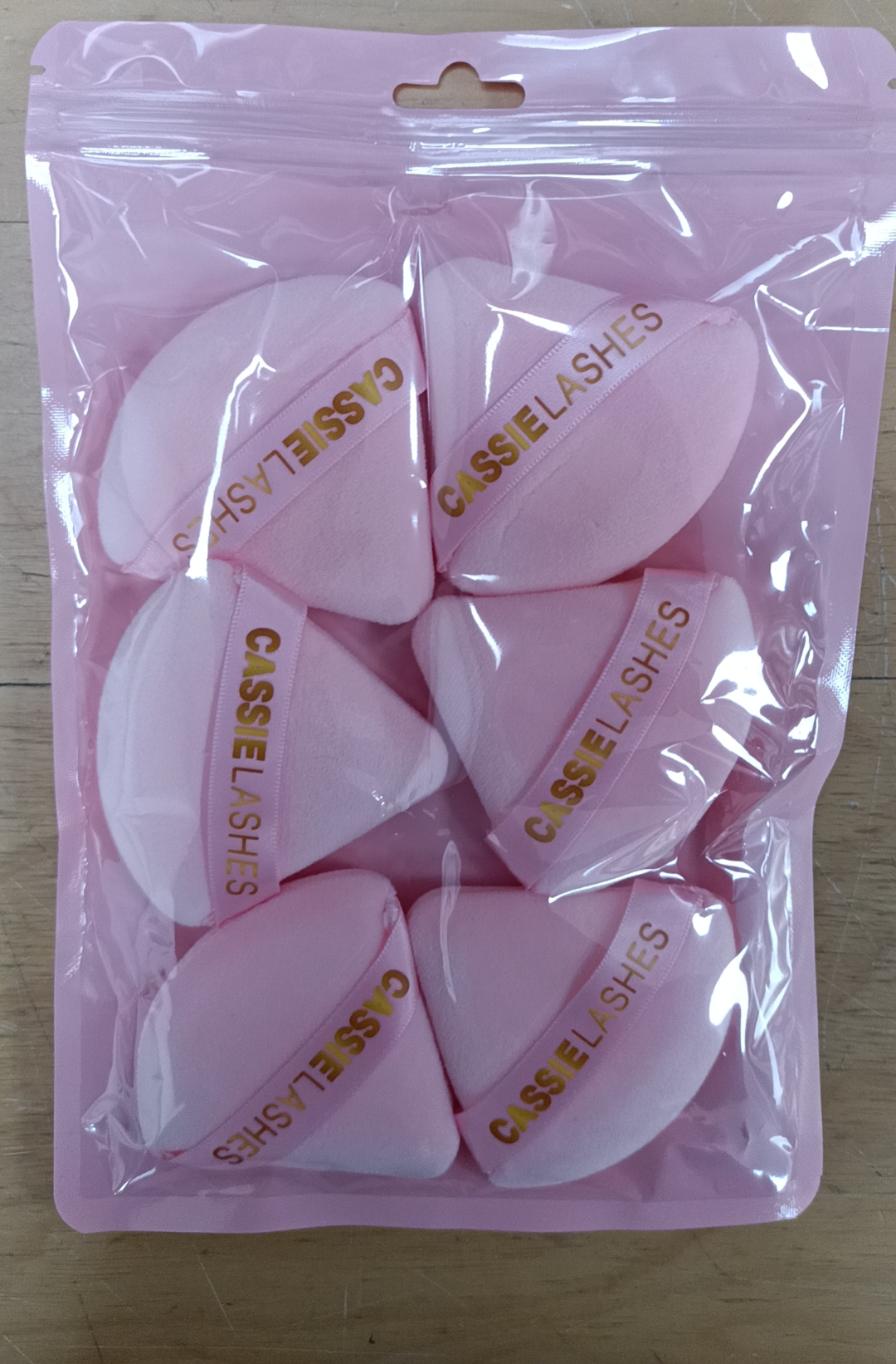 6pcs=1 pack Small Makeup Powder Sponges Makeup Puff for Foundation Soft and Supple Makeup Pads Ideal for Travel and Daily Use Triangle