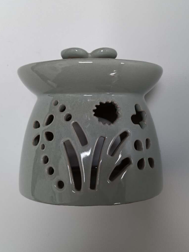 Wholesale Aroma Essential Oil Candle Burner Ceramic Oil Burner Wax Melt Warmer