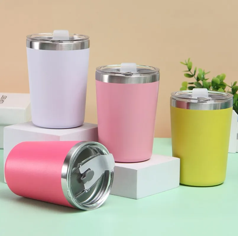 2023 New Hot sales on Amazons reusable 12oz double wall Stainless Steel Wine Tumbler coffee cup travel mug