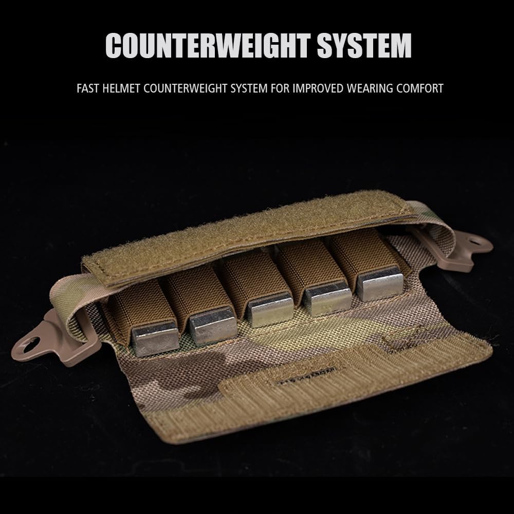 Counterweight Pouch NVG Battery Bag for Tactical OPS BJ PJ MH FAST Military Airsoft Helmets