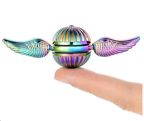 New Golden Ball Fidget Spinner Toys For Children Metal Finger Hand Spinner Toys Wholesale