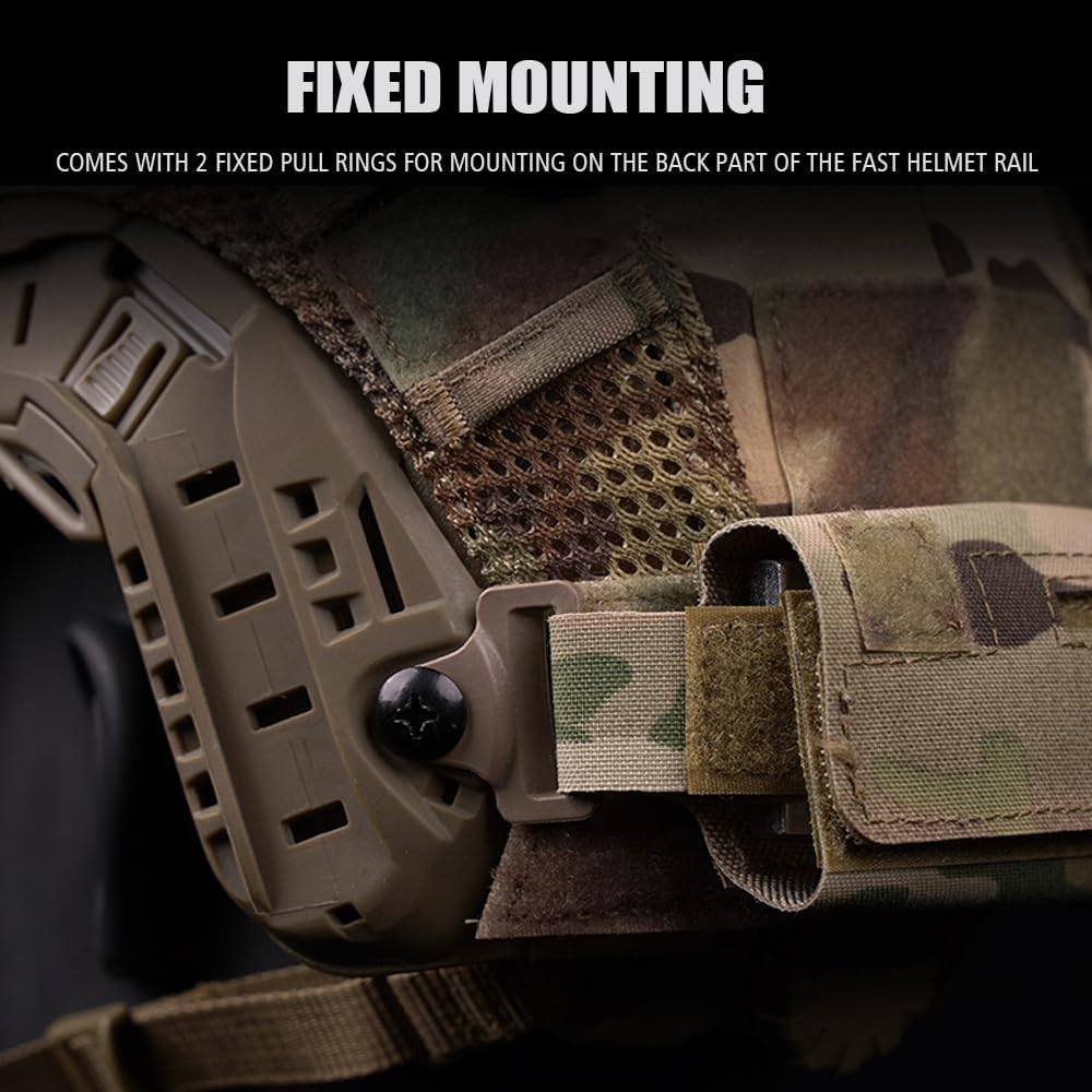 Counterweight Pouch NVG Battery Bag for Tactical OPS BJ PJ MH FAST Military Airsoft Helmets