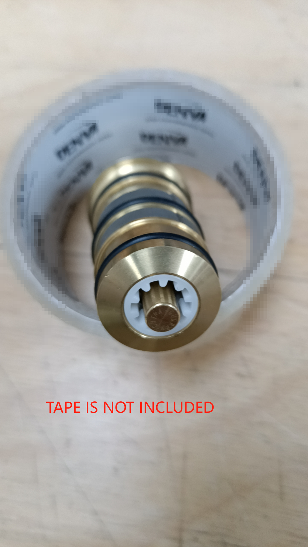 Thermostatic valve spool copper faucet cartridge bath mixer tap shower mixing valve Adjust the Mixing Water Temperature