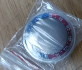 BLIGER 40mm aluminum/ceramic bezel with 43mm case Insert 40mm/38mm replacement watch accessory parts