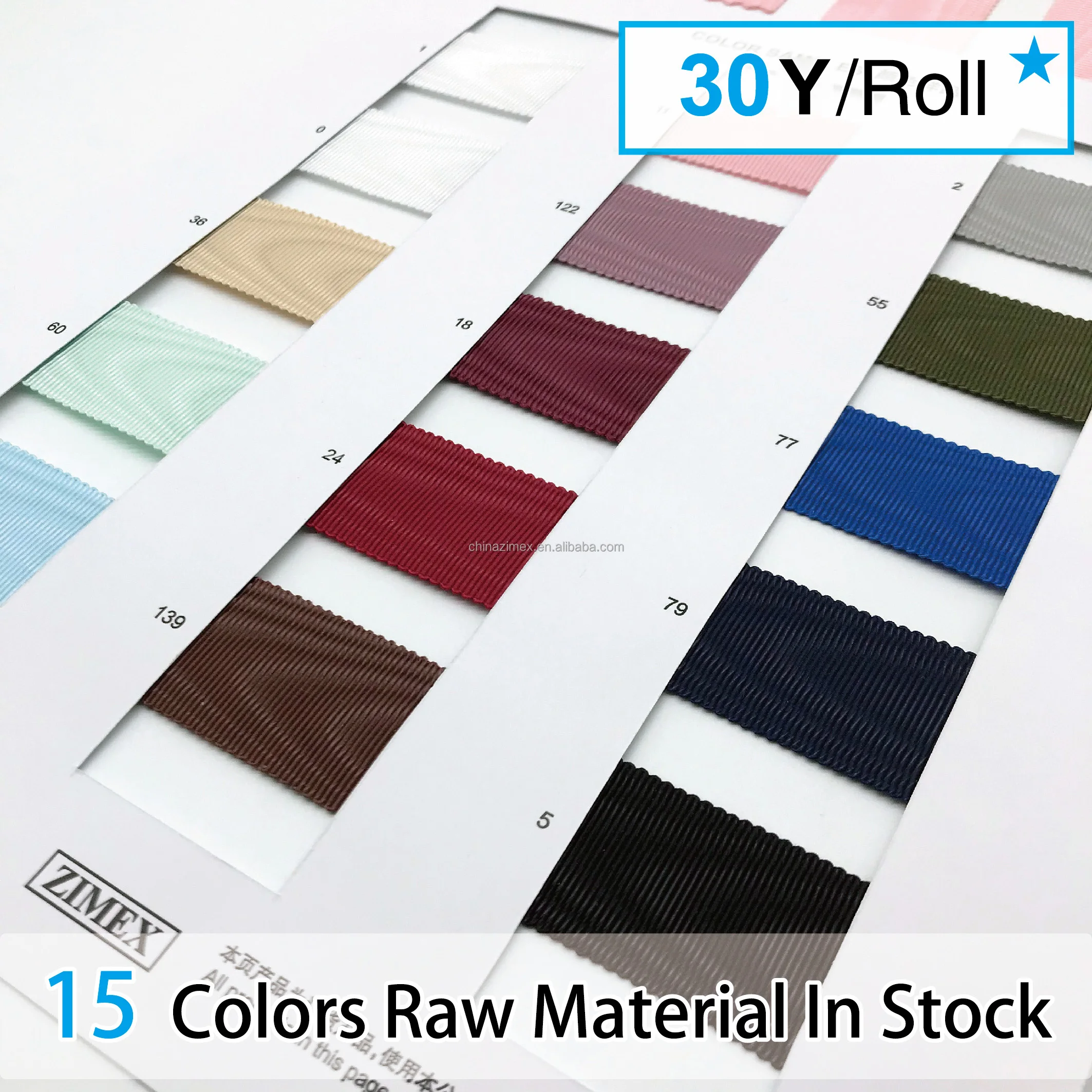 38mm wholesale designer ribbons with moire printing