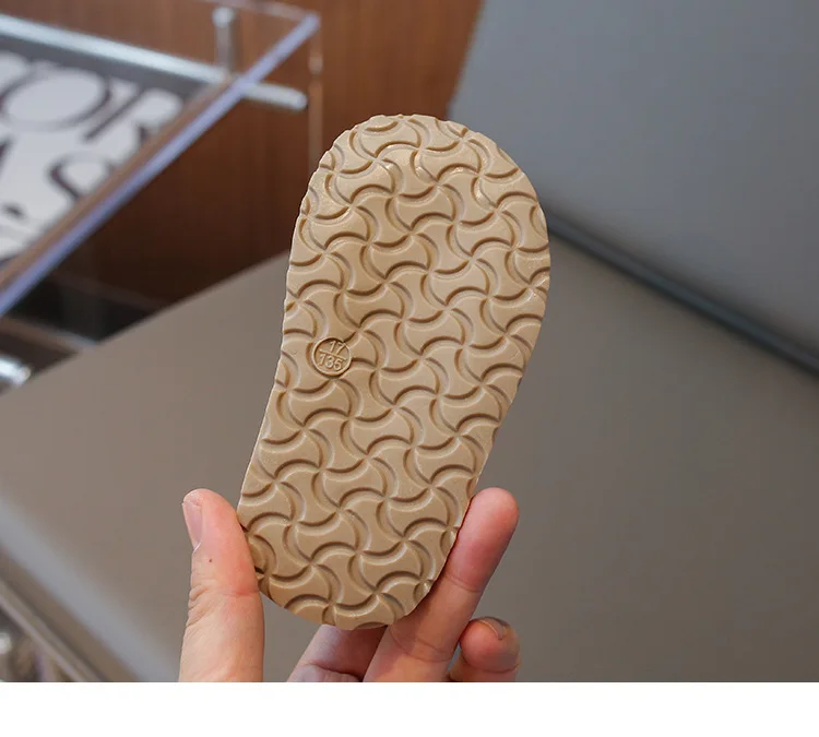 2024 Wholesale Spring Autumn Children Pu Leather Outwear Casual Shoes for Boys Girls