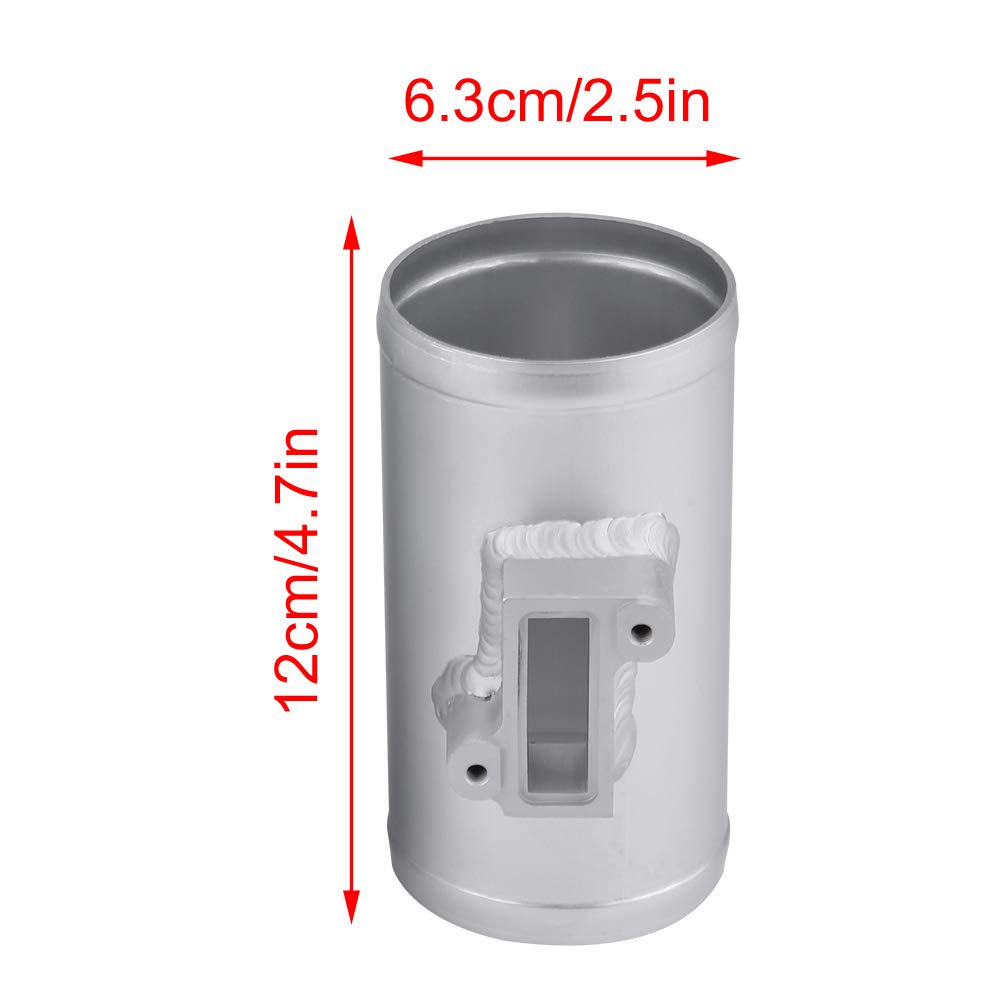 induction kit maf sensor housing mass Air flow Meter Base,Air Meter Base for Air Intake Meter Mount 63 70 76mm(63MM)