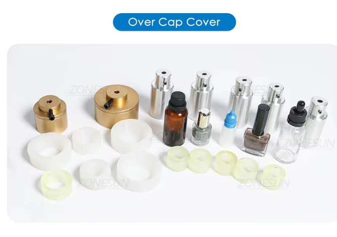 Tabletop Electric Bottle Capper Screw Cap Sealer Packing Tool for Plastic Thread Closure Lid Cosmetics Beverage ZS-XG100W