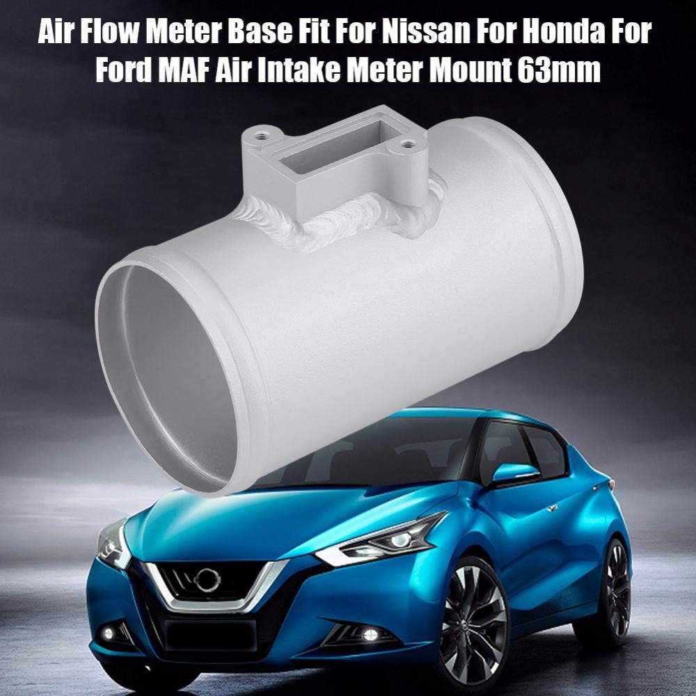 induction kit maf sensor housing mass Air flow Meter Base,Air Meter Base for Air Intake Meter Mount 63 70 76mm(63MM)