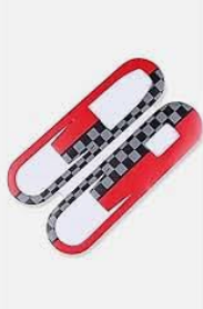 For Mini For Cooper J01/F66 Car Interior Door Window Lifter Switch Control Panel Covers Stickers Decals Decoration Accessories(JCW)