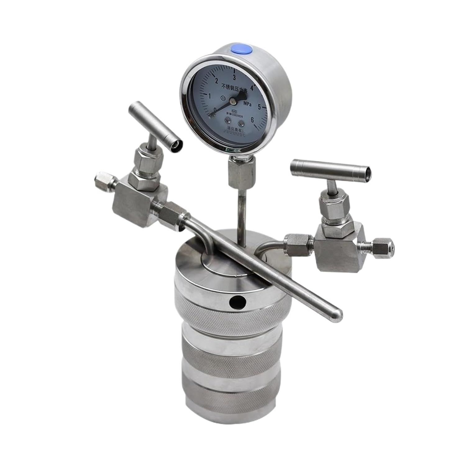 Hydrothermal Synthesis Reactor, The Reactor Of Hydrothermal Synthesis Autoclave Can Connect With PTFE Lining Pressure Gauge, With A Pressure Of 180C,Autoclave