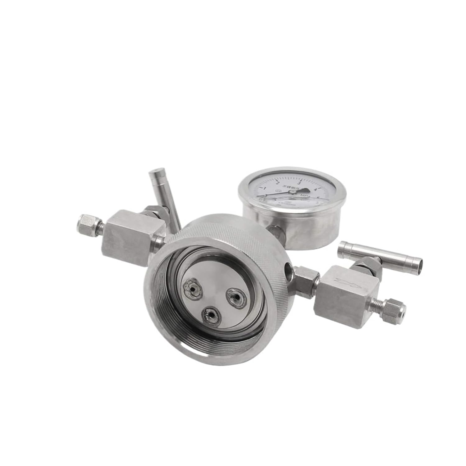 Hydrothermal Synthesis Reactor, The Reactor Of Hydrothermal Synthesis Autoclave Can Connect With PTFE Lining Pressure Gauge, With A Pressure Of 180C,Autoclave