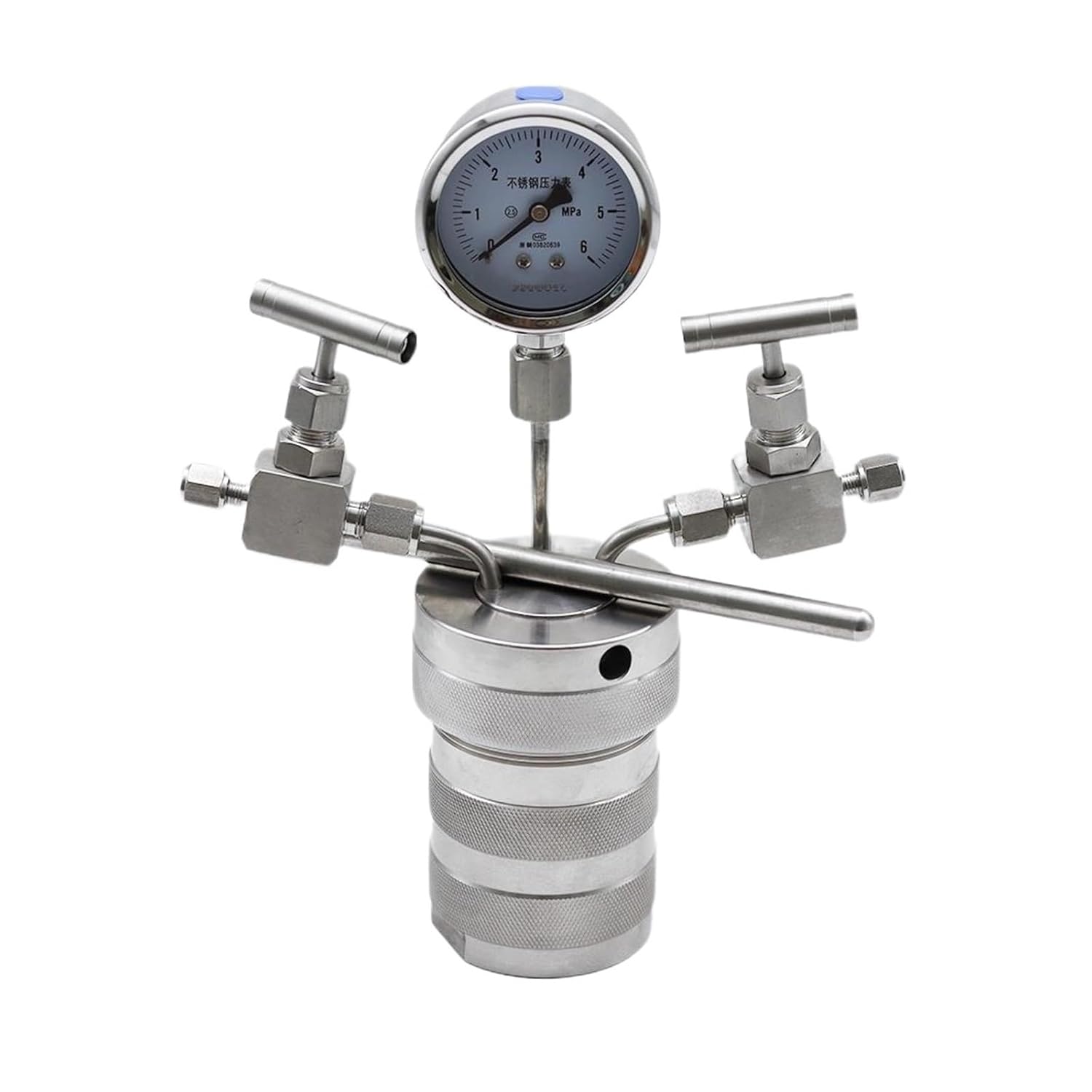 Hydrothermal Synthesis Reactor, The Reactor Of Hydrothermal Synthesis Autoclave Can Connect With PTFE Lining Pressure Gauge, With A Pressure Of 180C,Autoclave