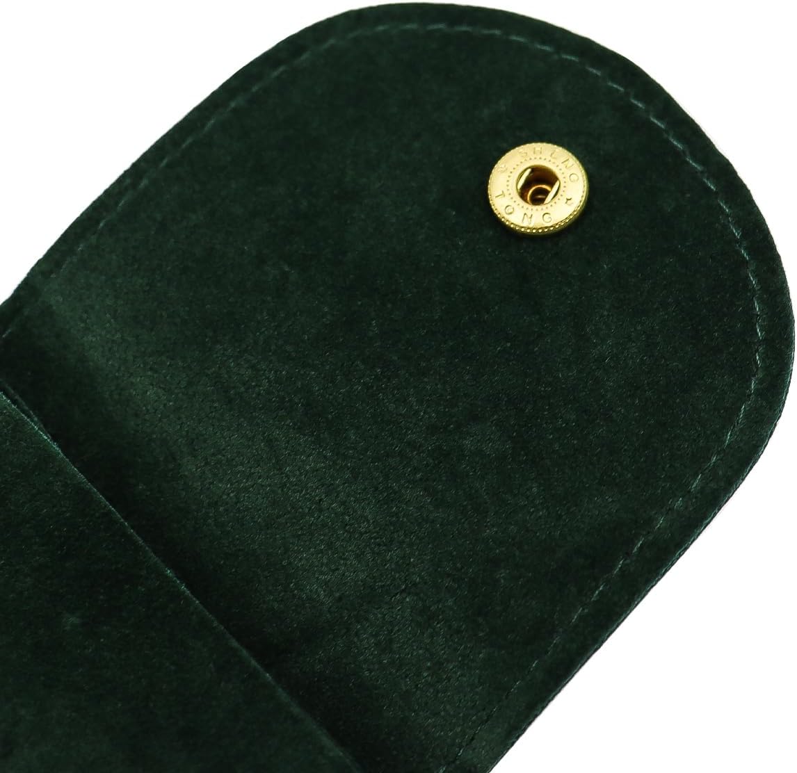 Hsthe Sea 2PCS Watch Travel Case for Men and Women Portable Velvet Watch Pouch Watch Storage Bag - Green